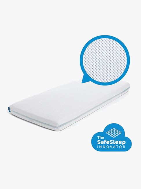 AeroMoov SafeSleep Faconsyet Lagen 60x110 cm til Weekendseng, Hvidt