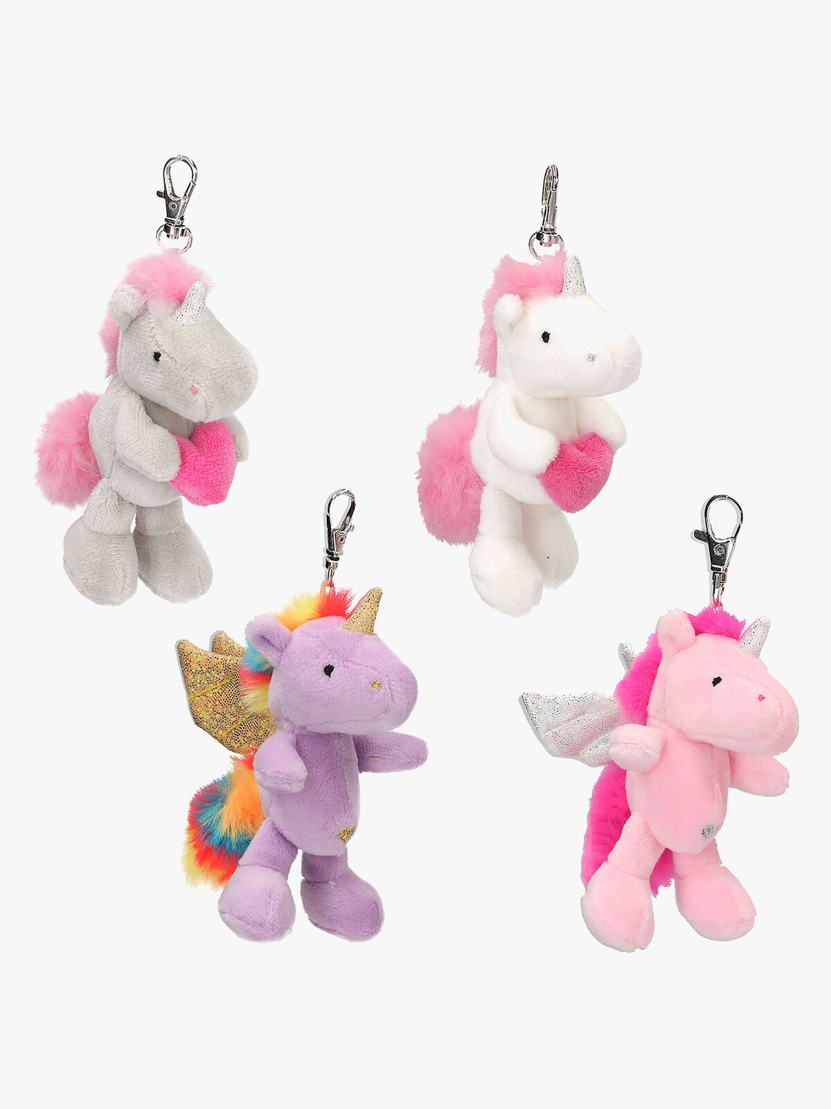 Ylvi & the Minimoomis Nøglering Bamse Enhjørning Blandet Udvalg