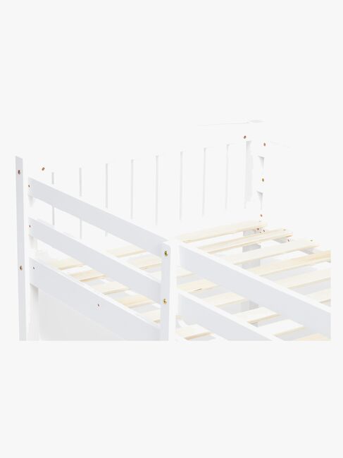 JLY OLIVIA Køjeseng m. Skummadras 90x190, Hvid