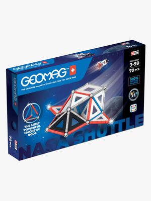 Geomag Classic Panels NASA Shuttle Byggesæt 70 Dele