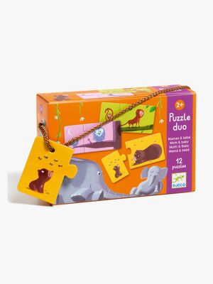 Djeco Puslespil Mom and Baby 24 Brikker