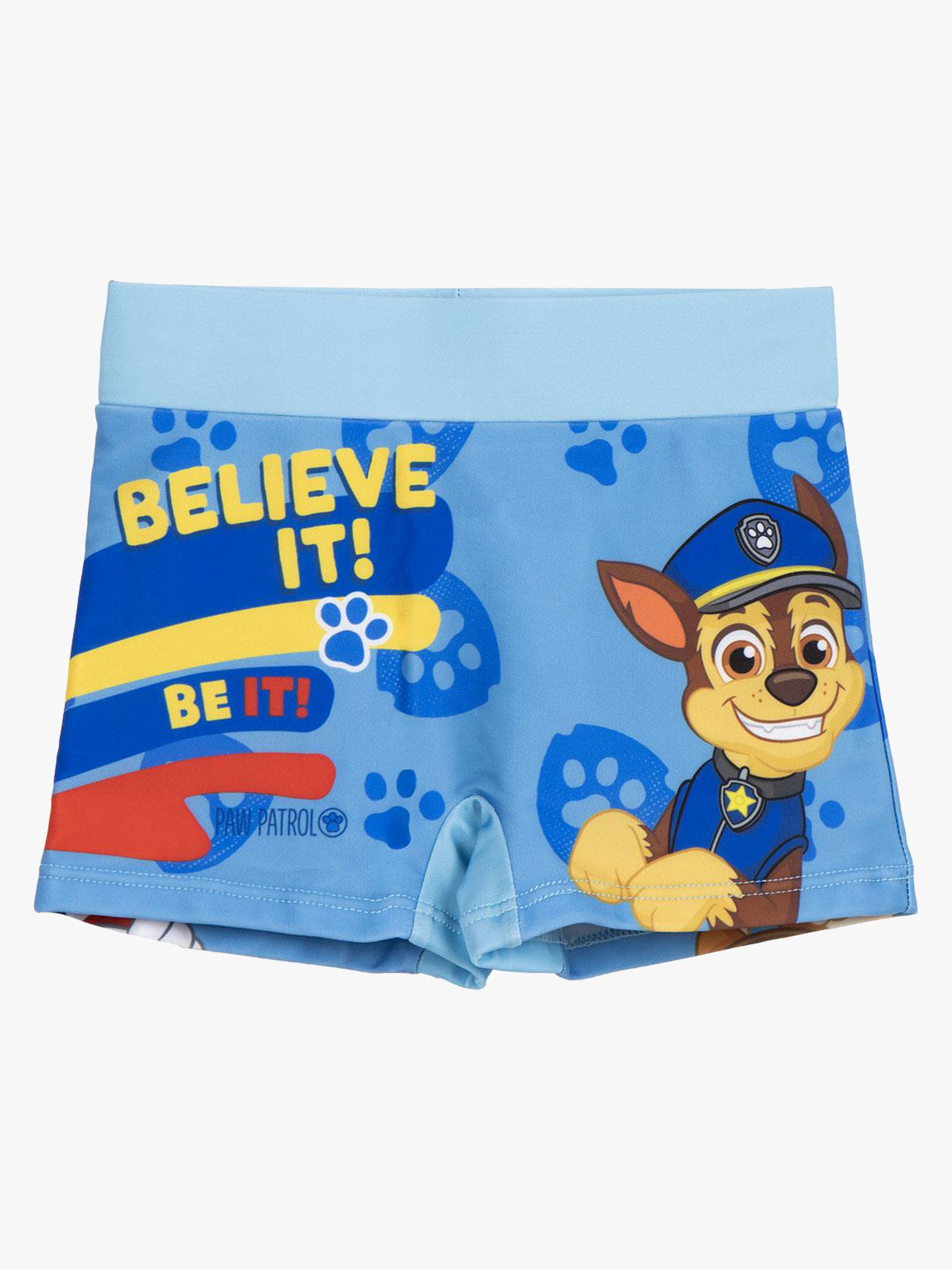 Paw Patrol Badeshorts, Blå, 116-122
