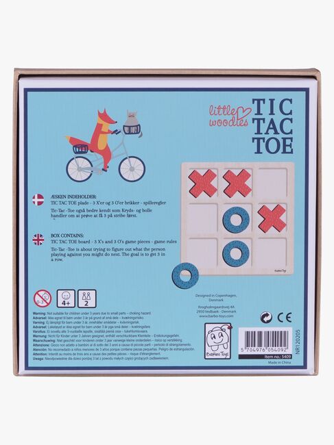 Barbo Toys Little Woodies Tic-tac-toe