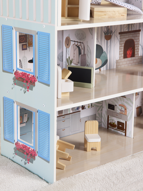 Edufun Sarah Dukkehus, Blå