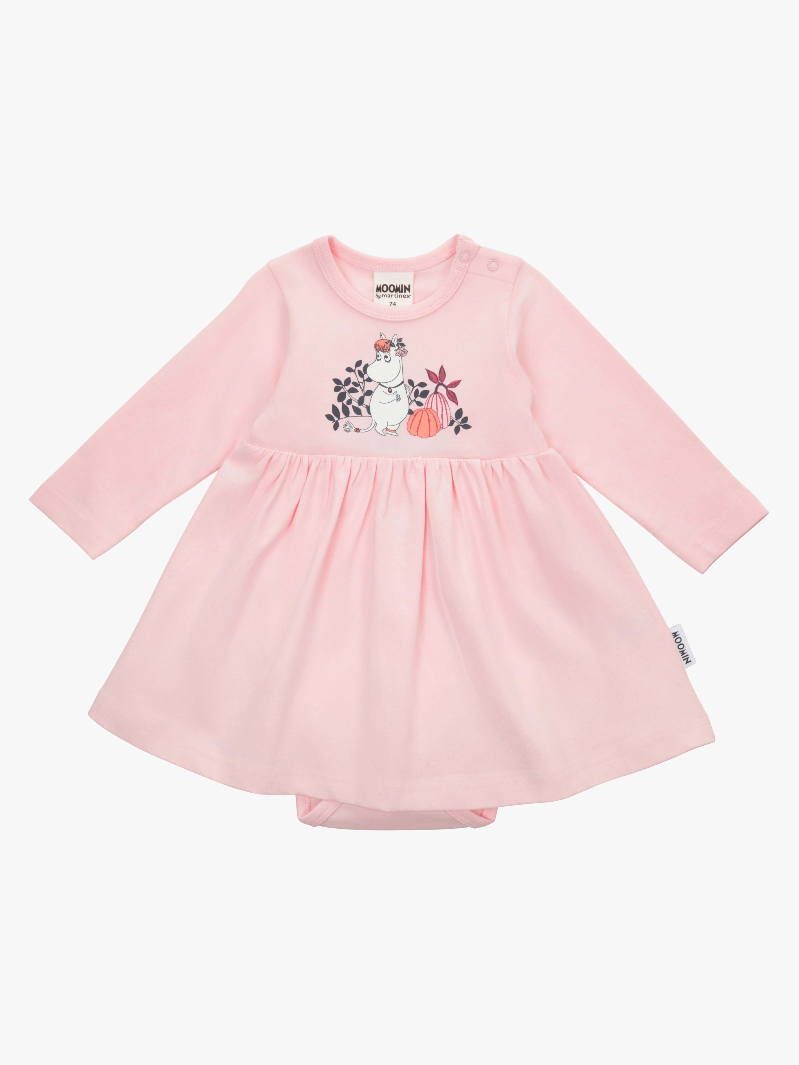 Moomin by Martinex Græskar Kjole Baby, Pink, 80