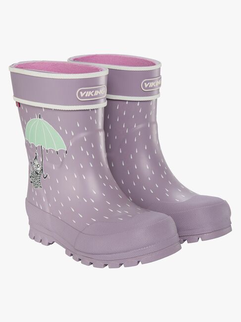 Viking Alv Jolly Mumitroldene Gummistøvler, Lilac