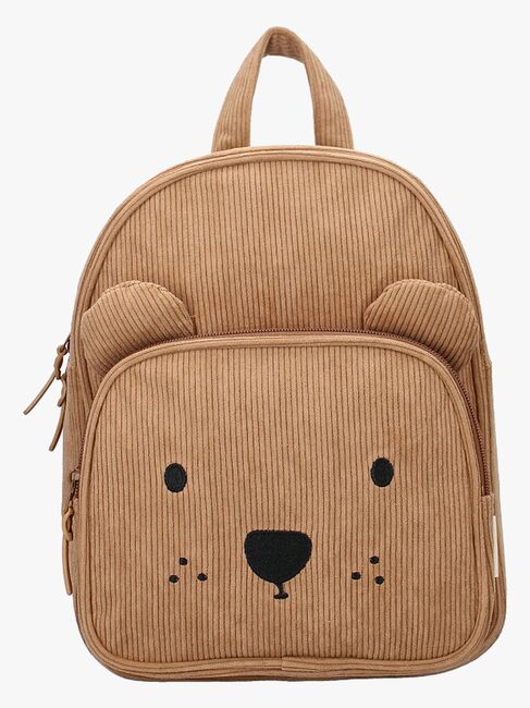 Kidzroom Manchester Rygsæk Beary Excited Større, Brun