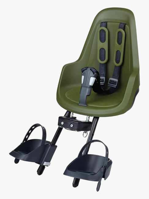 BoBike ONE Mini Front Mount Cykelstol, Olive Green