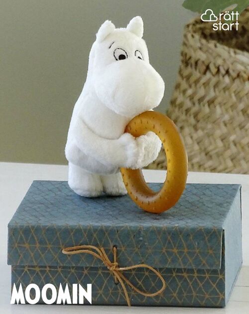 Mumitroldene Bidelegetøj Med Naturgummiring