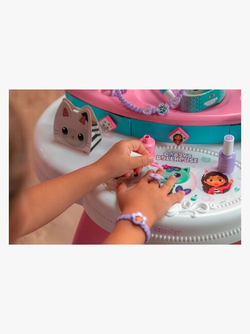 Smoby Gabby's Dollhouse 2-i-1 Sminkebord med Skammel