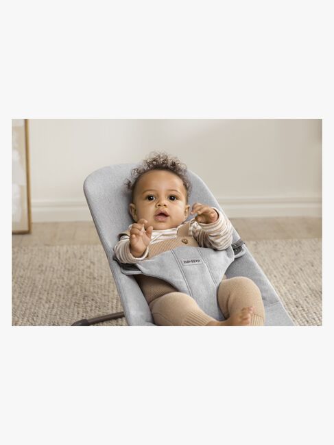 BabyBjörn Bliss Skråstol Woven, Light Grey Melange