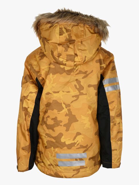 Lindberg Camo Vinterjakke, Yellow