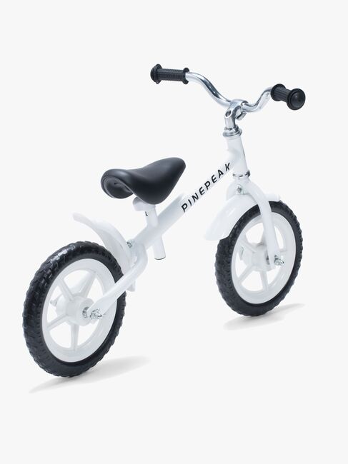 Pinepeak Komfort Løbecykel 12 tommer, Hvid