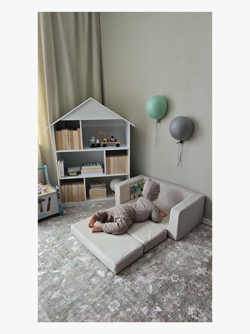 Alice & Fox POLLY Bogreol & Dukkehus, Hvid