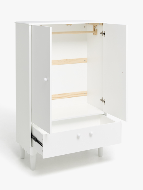 Alice & Fox Dune Klædeskab, White