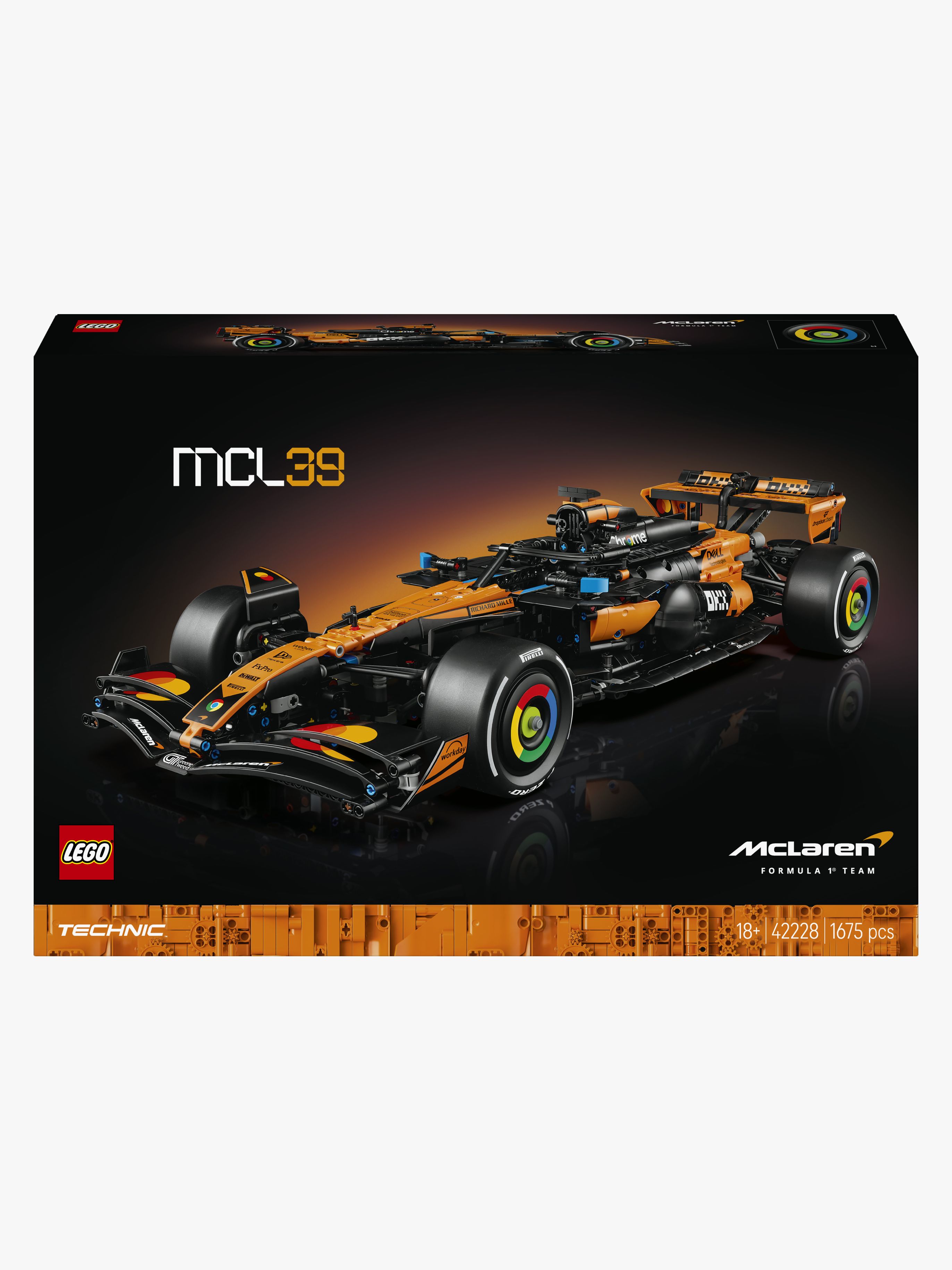 LEGO Technic 42228 McLaren MCL39 F1-bil