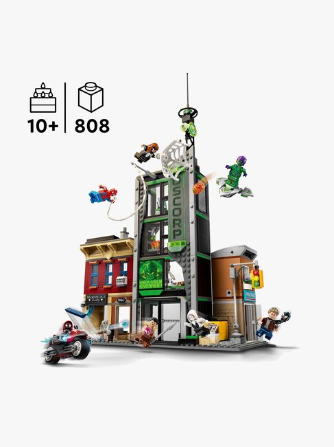 LEGO Super Heroes 76324 Spider-Man mod Oscorp