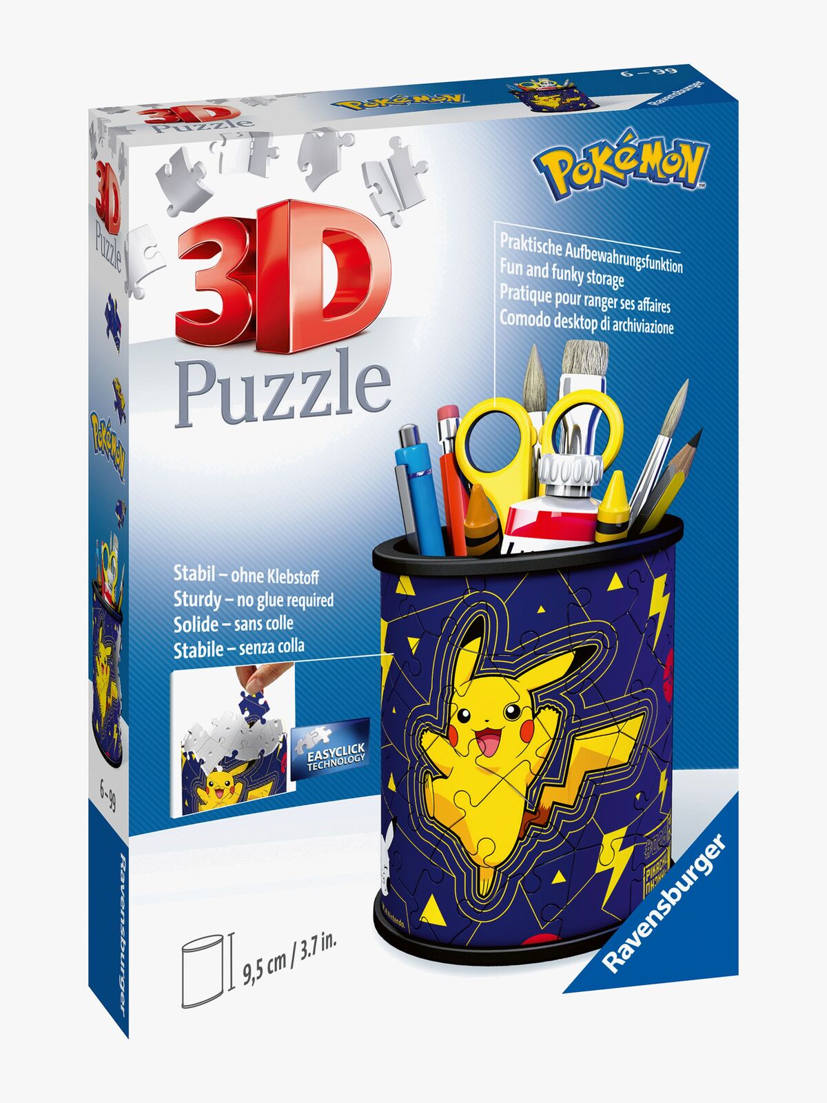 Ravensburger Pokemon 3D-Puslespil Blyantsholder 54 Brikker