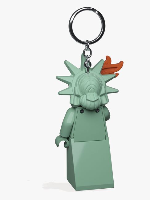 LEGO® Ikonisk Frihedsgudinde Nøglering med LED-lys