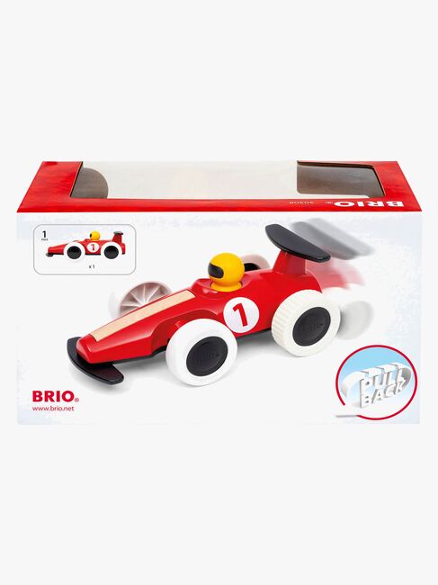 BRIO Stor Pull Back Racerbil 30308