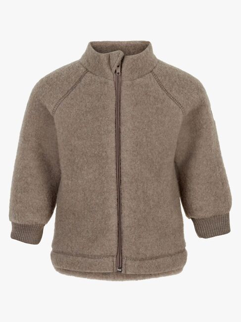 Mikk-Line Fleecetrøje Merinould, Melange Denver