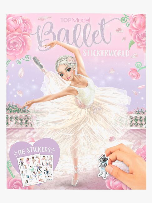 TOPModel Stickerworld Klistermærkebog Ballet