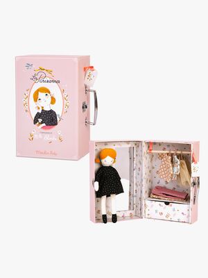 Moulin Roty Garderobetaske med Dukke