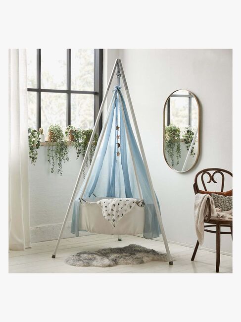 Leander Classic™ Vugge m. Madras, Hvid