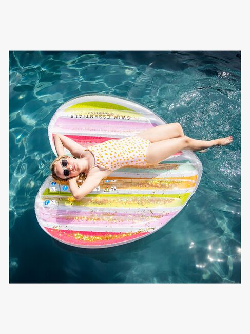 Swim Essentials Bademadras Heart 150x100 cm, Color Rush