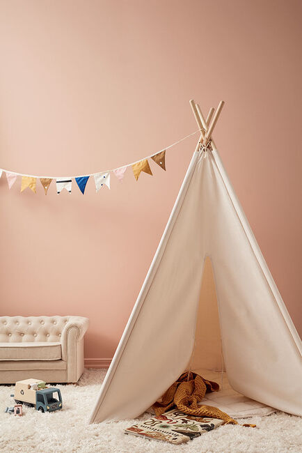 Kids Concept Tipi-Telt Mini, Natur