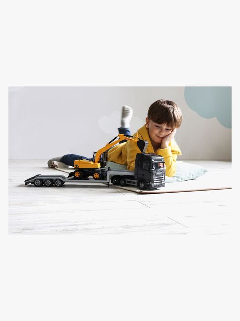 Emek Scania Transportmidler Blokvogn & Gravemaskine