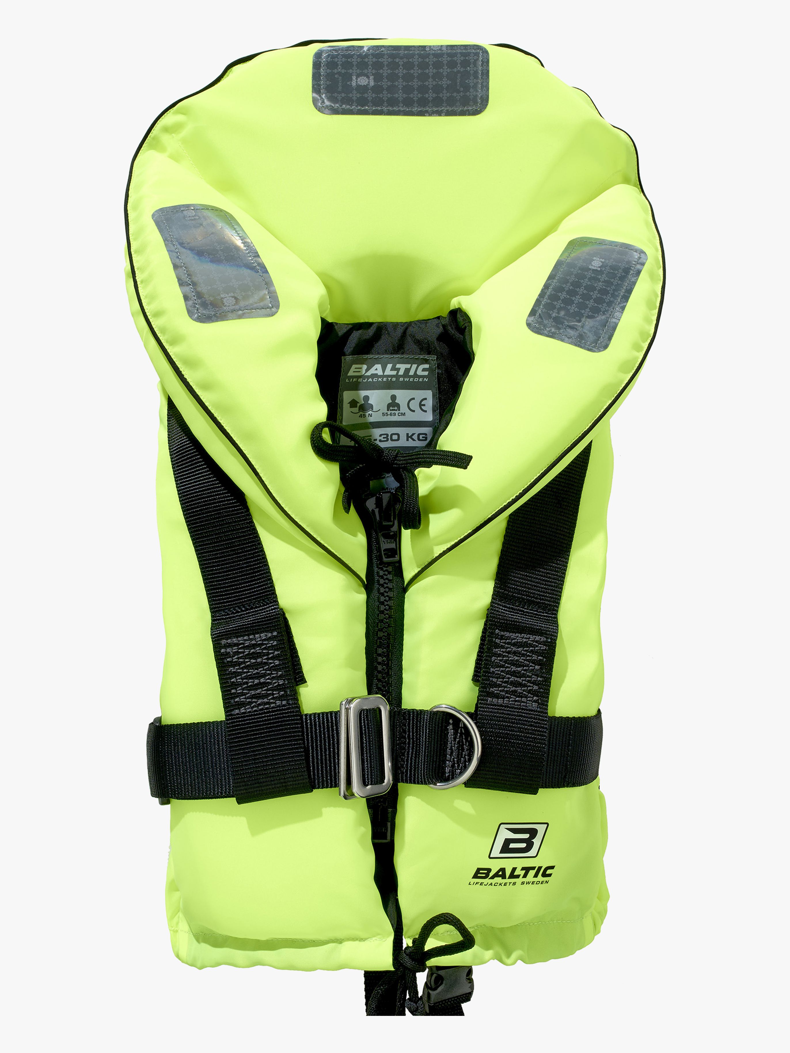 Baltic Ocean Sele Redningsvest 3-15 kg, UV-Gul