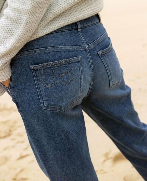 Cache Coeur Carrie Graviditetsjeans, Mid-Blue