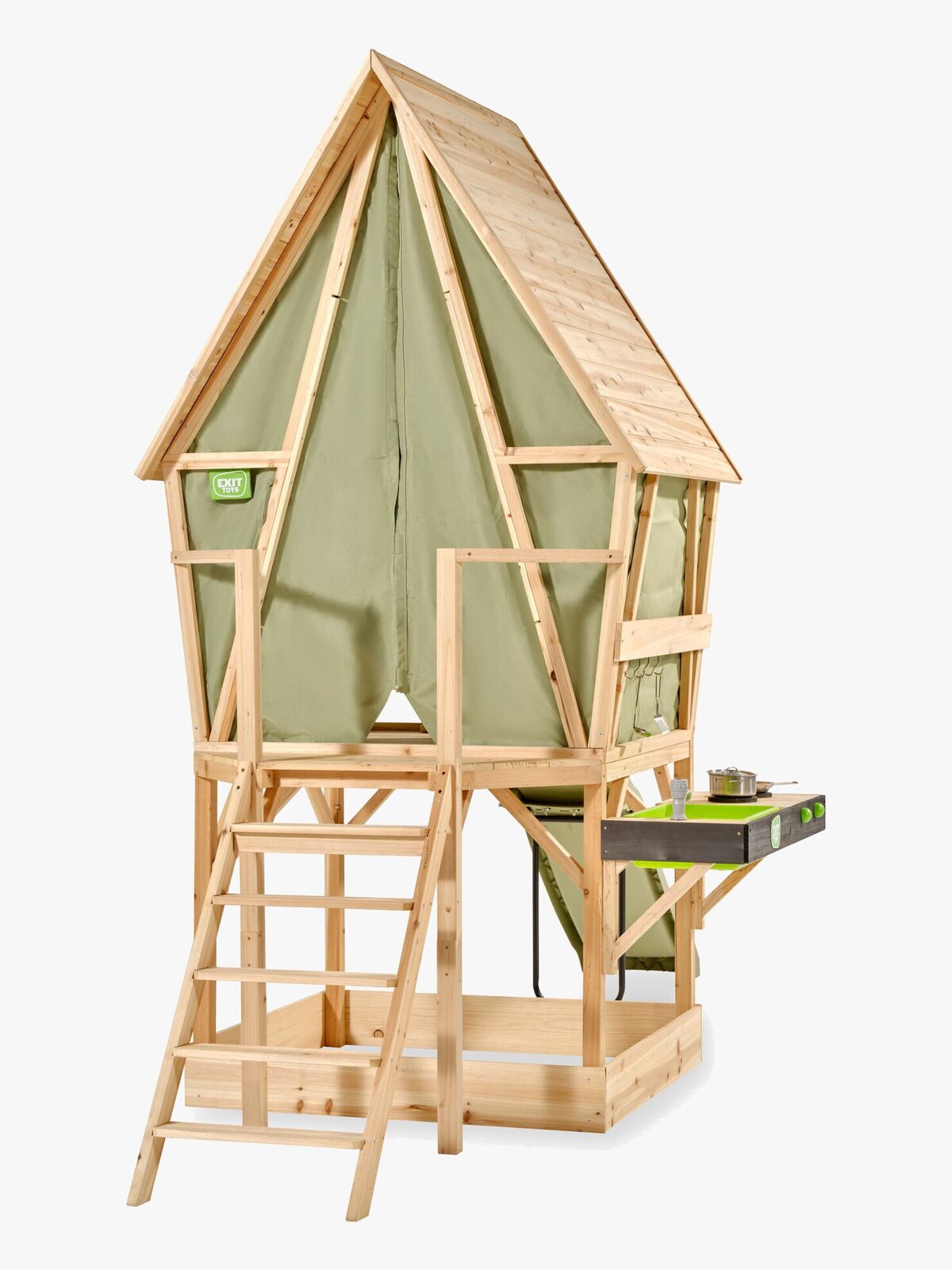 EXIT Yuki Legehus med Rutsjebane & Sandkasse 550