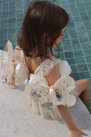 SUNNYLiFE Badevinger, Cotton Candy Glitter