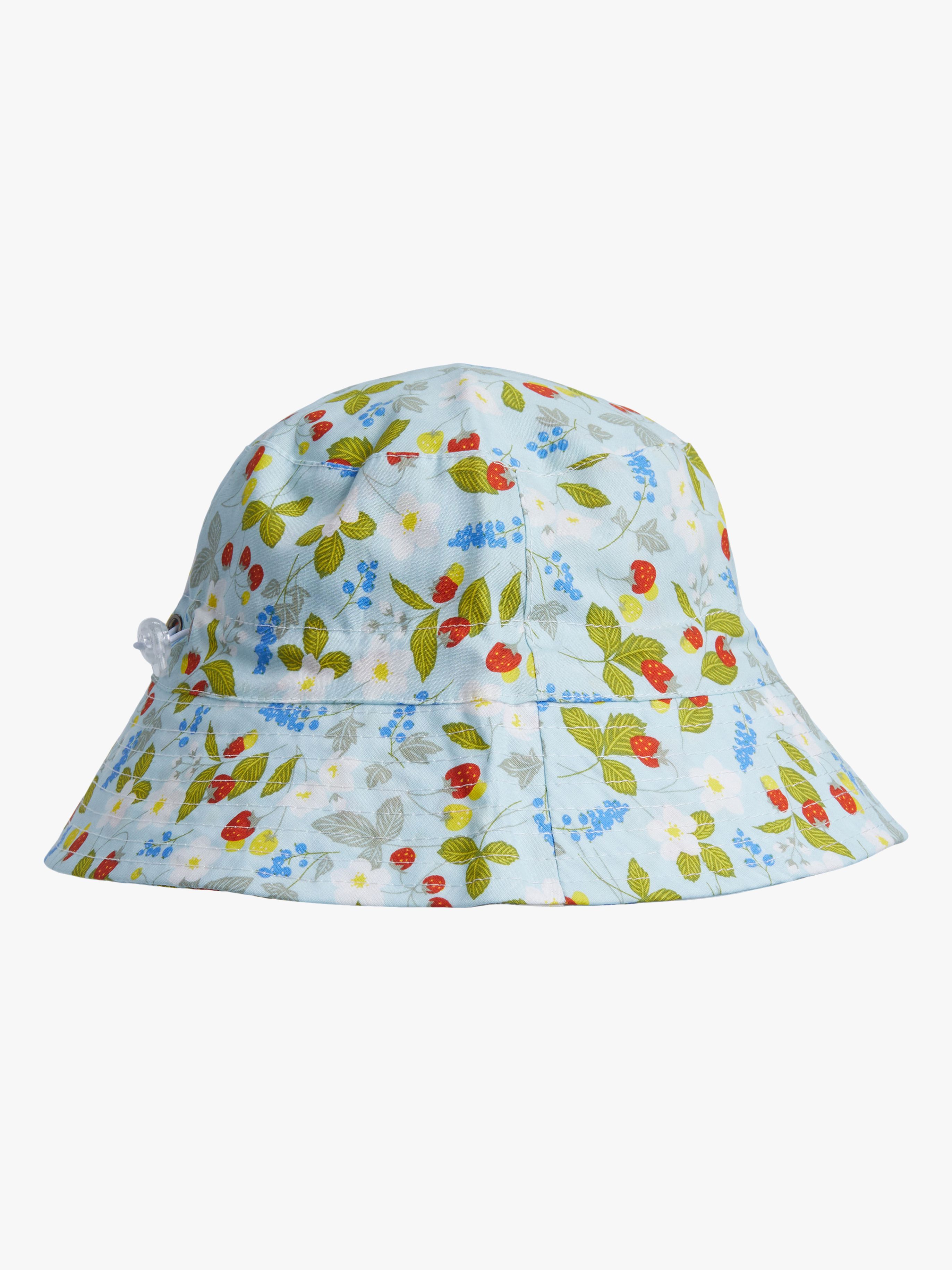 Nordbjørn Fjällbacka Solhat med UV-beskyttelse, Strawberry Light Blue, 50-52