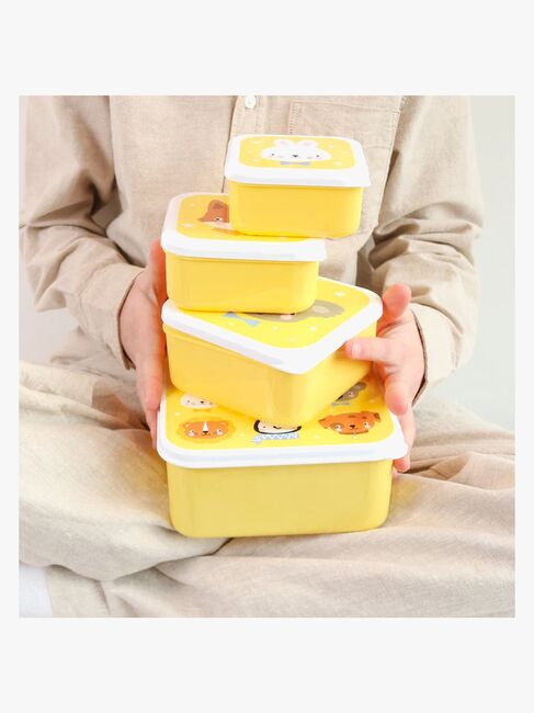 A Little Lovely Company Madkasse-sæt, Dyrevenner