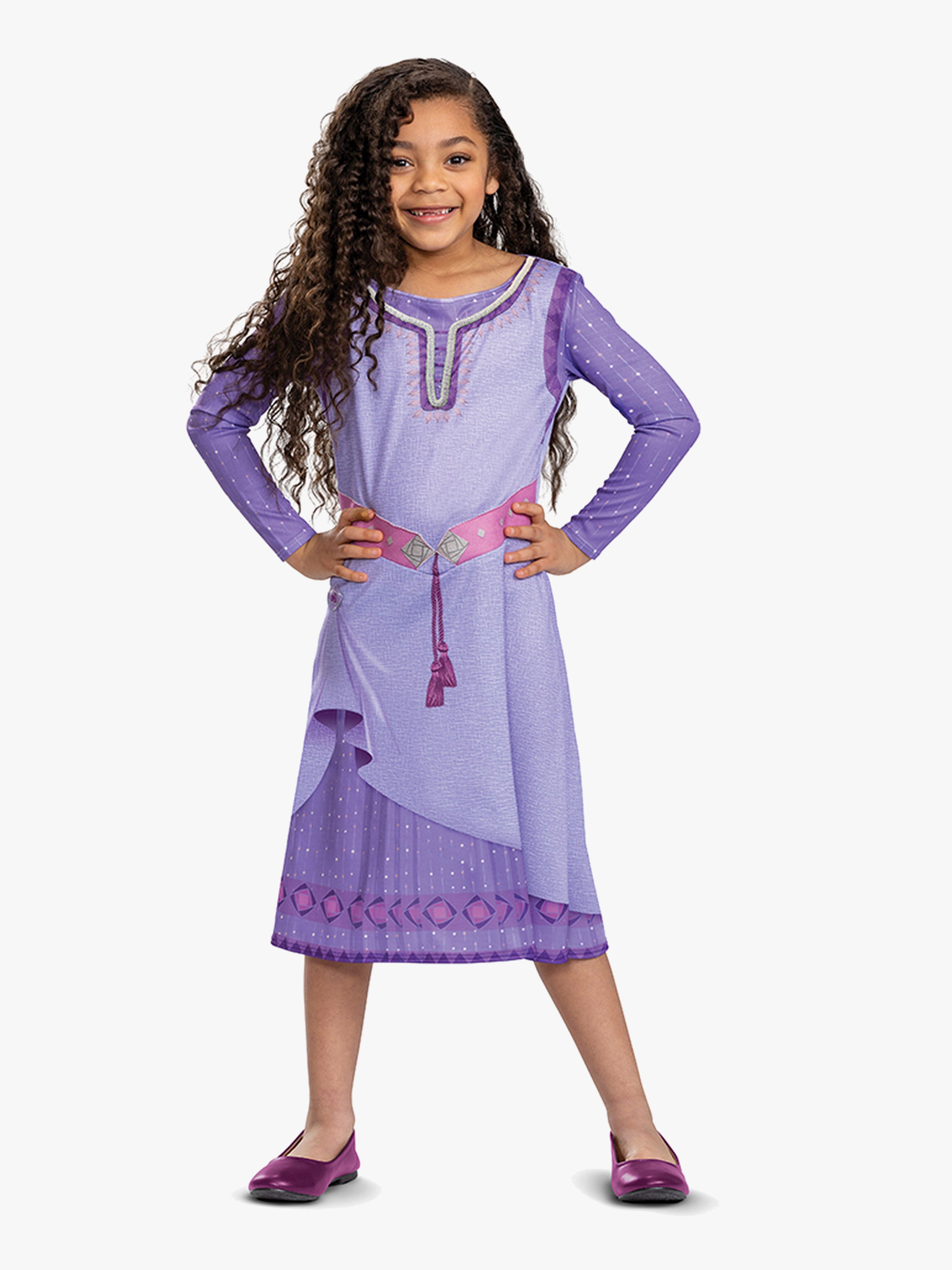 Disney Wish Asha Kostume, 3-4 år