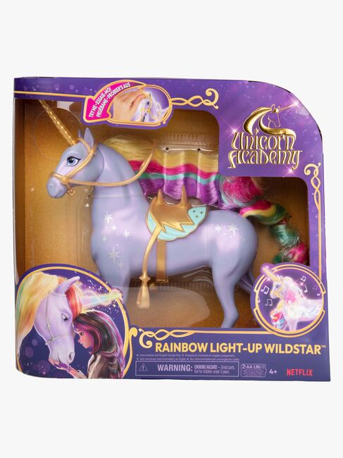 Unicorn Academy Enhjørning Wildstar med Lys