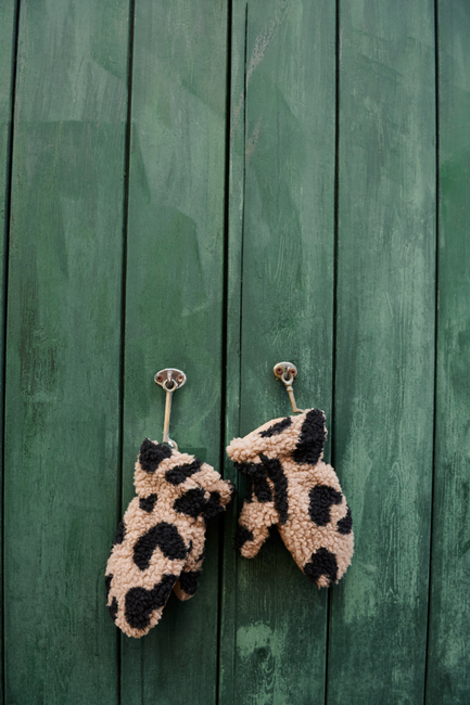 LIEWOOD Grethe Fleecehandsker, Mega Leo/Oat Mix