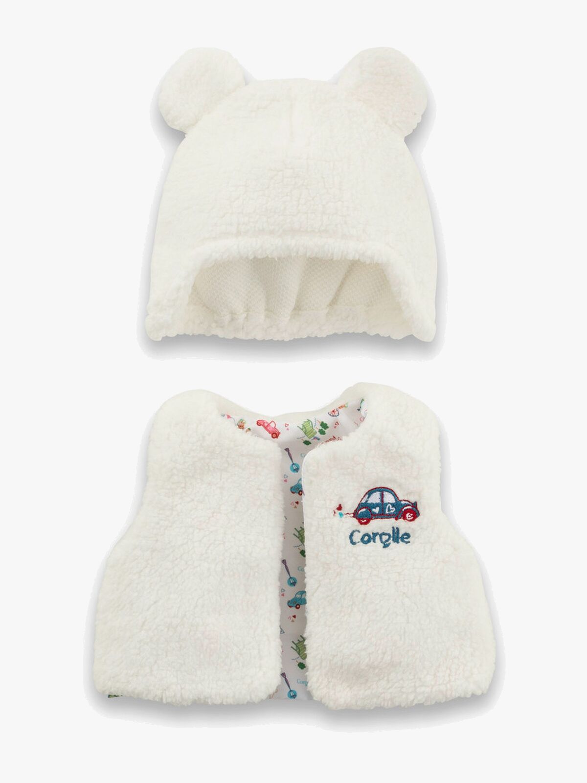 Corolle Dukketøj Hue & Vest 30 cm