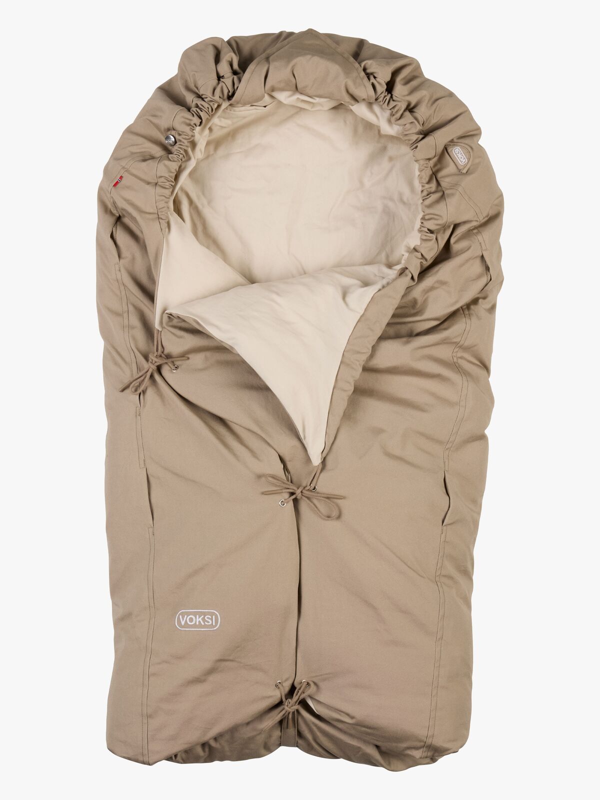 Voksi Classic Kørepose, Dark Sand Solid