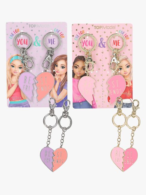 TOPModel Nøgleringe BFF 2-pak, Blandet