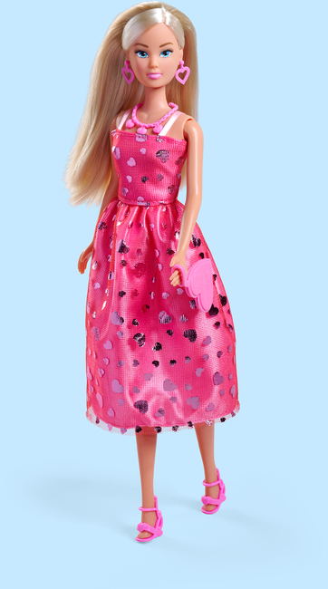 Steffi Love Modedukke med Glitterkjole