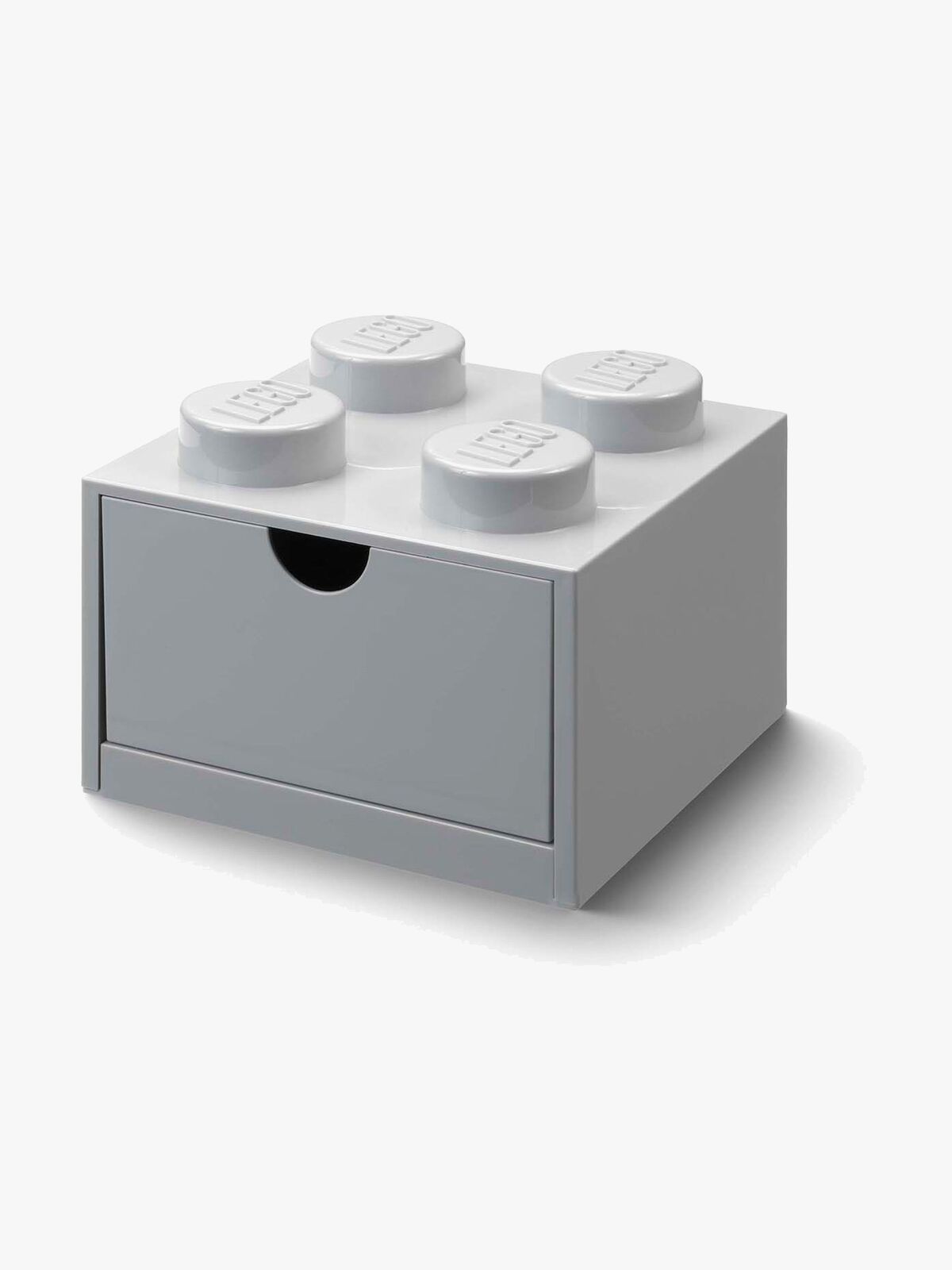LEGO Opbevaringsboks med Skuffe 4, Grå