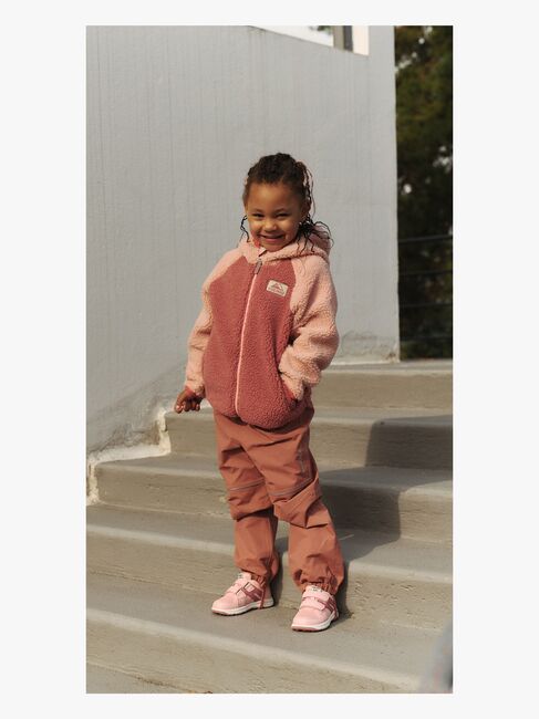 Viking Play  Vendbar Fleecetrøje, Light Pink