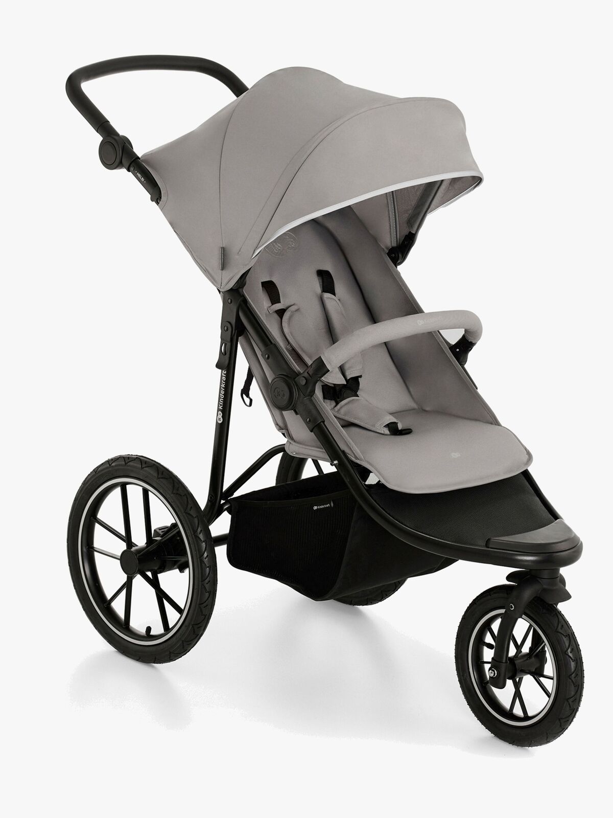 Kinderkraft HELSI 2 Terrænvogn, Grey