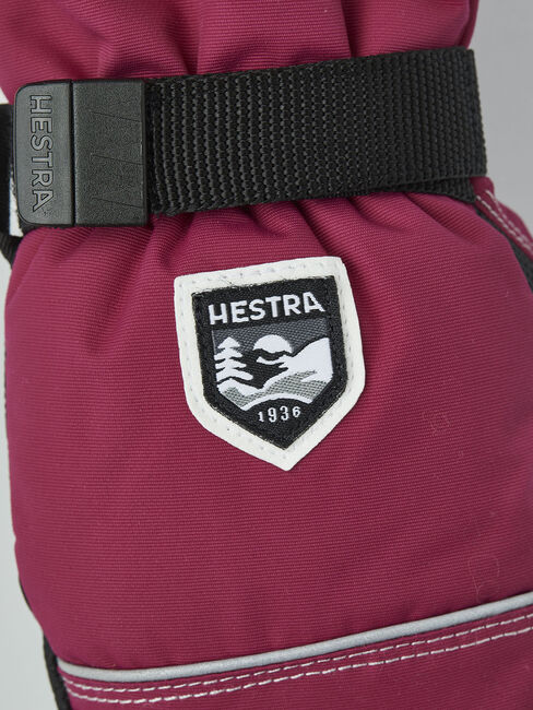 Hestra Kid's Wool Terry Vanter, Fuchsia 36451-930-1845_4a.jpg