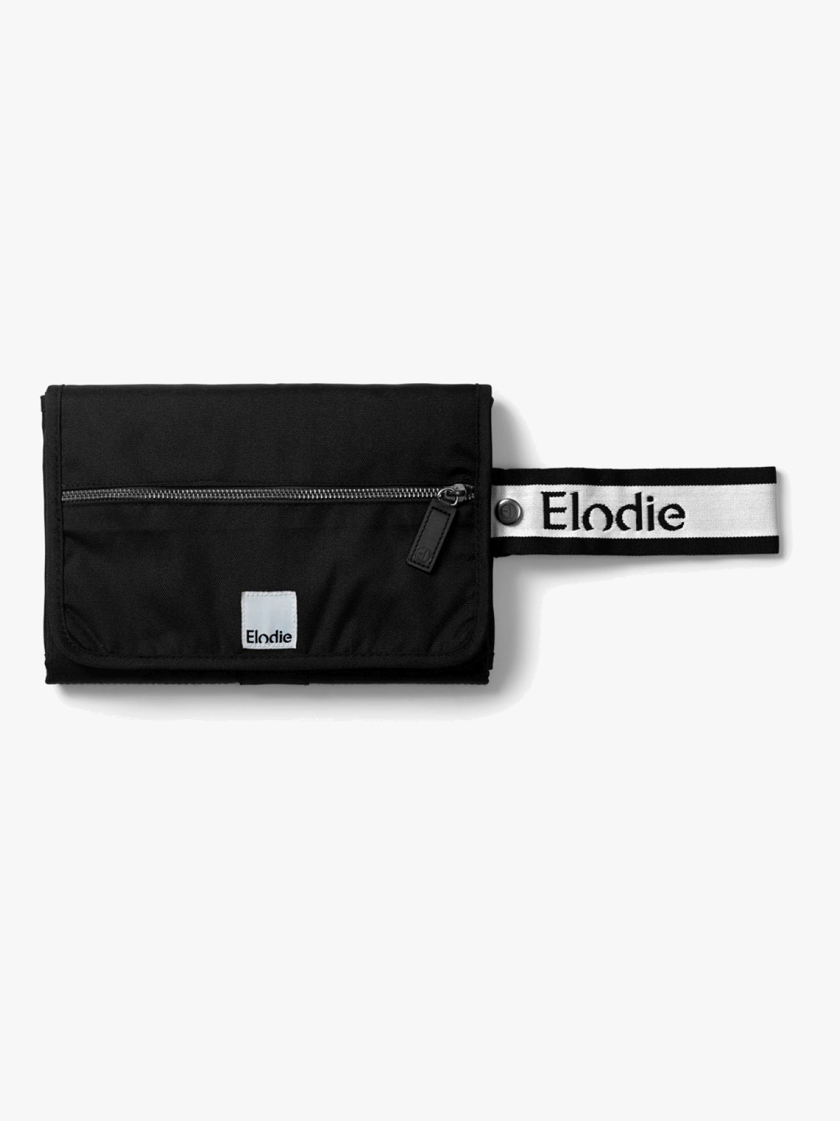 Elodie  Bærbar Puslepude, Black