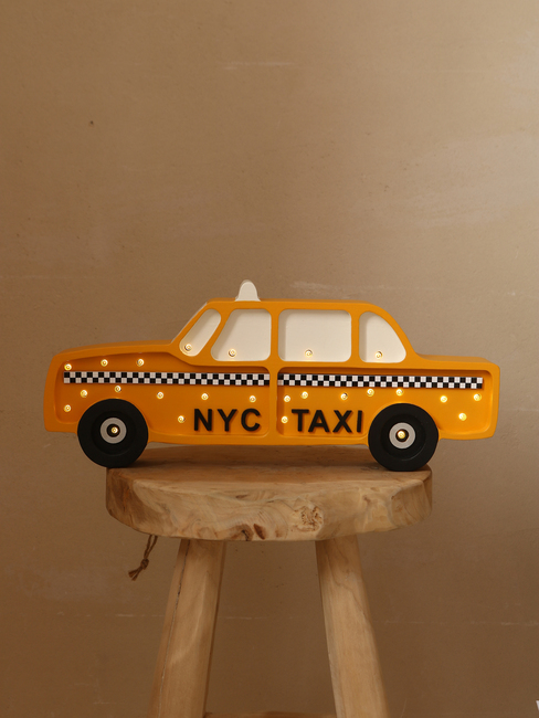 Little Lights Lampe NYC Taxa Manhattan, Gul